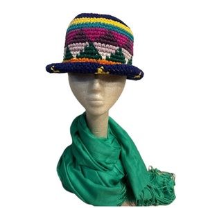 Funky, fun and colorful hat